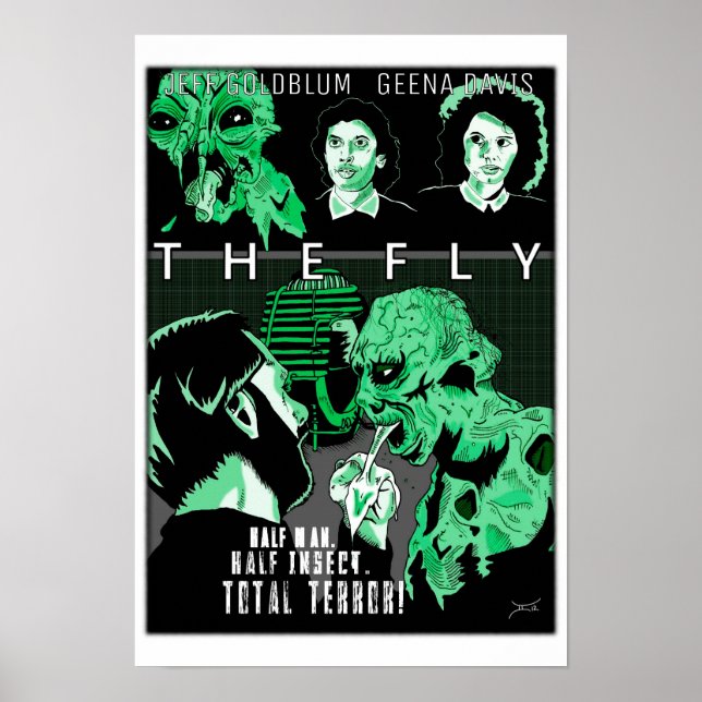 MONDO-STYLE "THE FLY" art/poster Poster (Front)