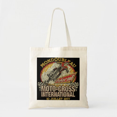 Mondoubleau Moto_Cross International 1977  Tote Bag