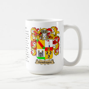 Mondragon, the Origin, the Meaning and the Crest Coffee Mug