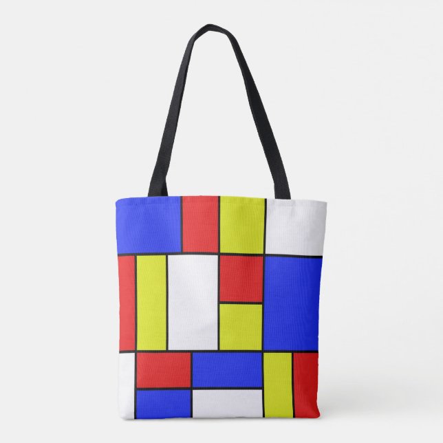 Mondriaan #19 tote bag (Back)