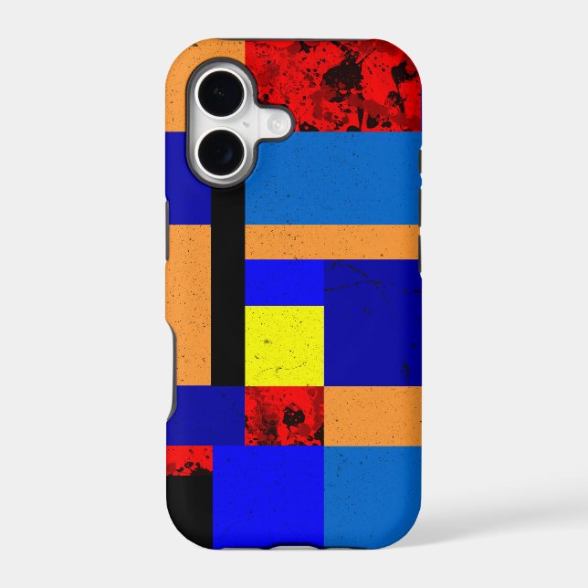 Mondrian #6 iphone case (Back)