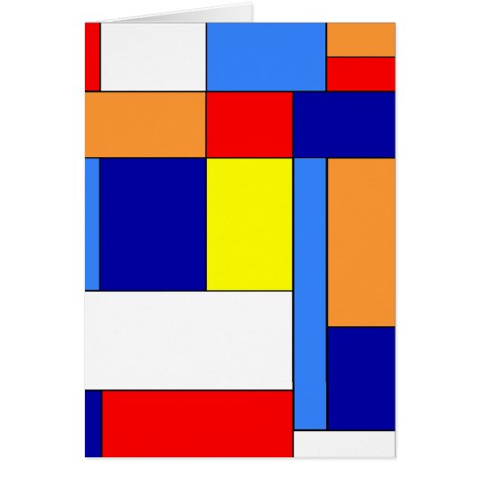 Mondrian #8 cards (Front)