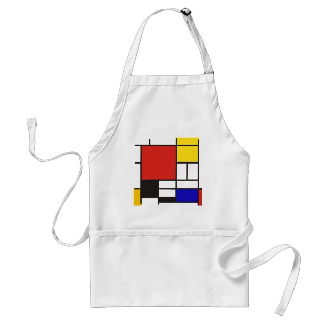 Mondrian Adult Apron (Front)