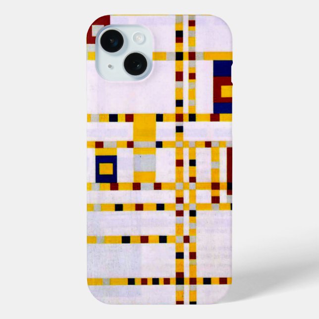 Mondrian - Broadway Boogie Woogie Case-Mate iPhone Case (Back)