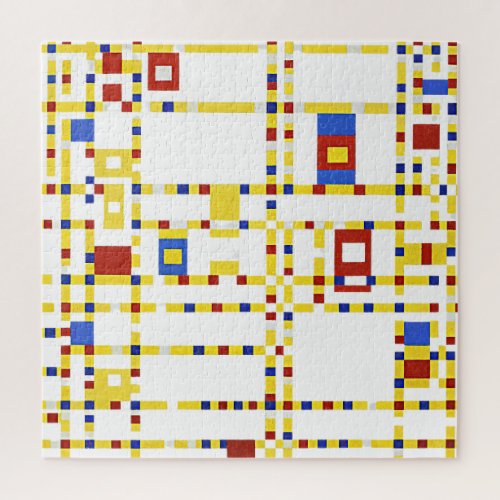 Mondrian â Broadway Boogie Woogie Jigsaw Puzzle