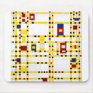 Mondrian Broadway Boogie Woogie Mouse Pad