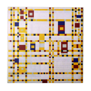 Mondrian - Broadway Boogie Woogie Tile