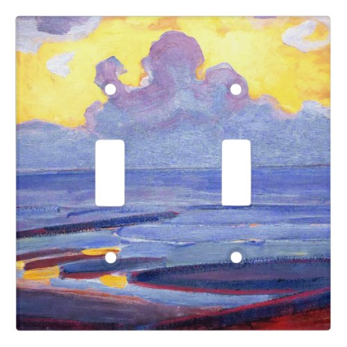 Mondrian _ By the Sea popular artwork Light Switch Cover