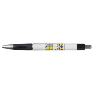 Mondrian cat pen