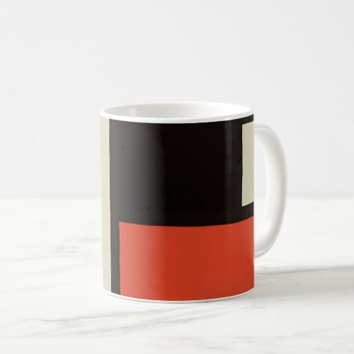 Mondrian Composition Modern Abstract Painting Art Coffee Mug