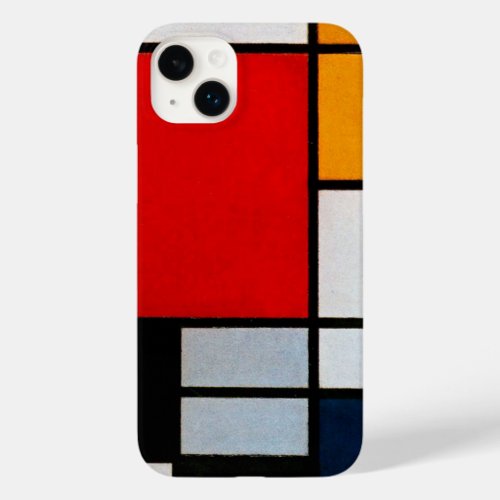 Mondrian _ Composition with Large Red Plane Case_Mate iPhone 14 Plus Case