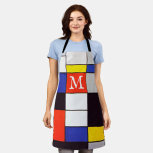 Mondrian Geometric Apron