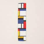 Mondrian Geometric Minimalist Comopsition Modern Scarf<br><div class="desc">Mondrian Geometric Minimalist Comopsition Modern and Trendy Gift!</div>