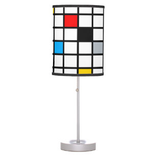 Mondrian Geometric Minimalist Comopsition Modern Table Lamp