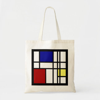 Mondrian Impression Art Tote Bag