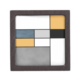 Mondrian Inspiration Gift Box by BattaAnastasia at Zazzle