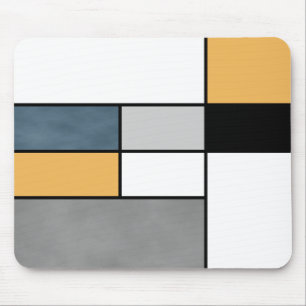 Mondrian inspiration mouse pad
