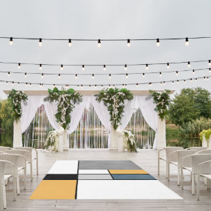 Mondrian inspiration  outdoor rug