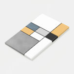 Mondrian inspiration post-it notes