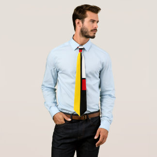 Mondrian Inspired Modern Geometric Style Art Neck Tie