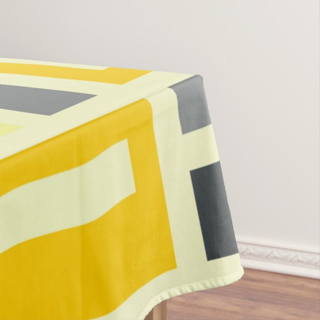 MONDRIAN-INSPIRED TABLECLOTH (In Situ)
