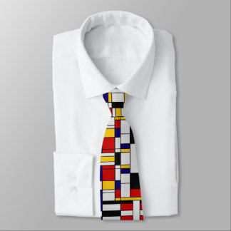 Mondrian Jazz Neck Tie