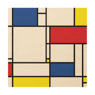 Mondrian Minimalist Geometric De Stijl Modern Art