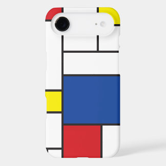 Mondrian Minimalist Geometric De Stijl Modern Art iPhone 17 Air Case