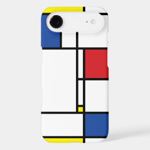 Mondrian Minimalist Geometric De Stijl Modern Art iPhone 17 Air Case