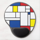 Mondrian Minimalist Geometric De Stijl Modern Art Gel Mouse Pad at Zazzle