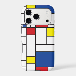 Mondrian Minimalist Geometric De Stijl Modern Art iPhone 17 Pro Case