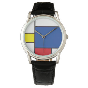 Mondrian Inspired Color Blocks Apple Watch Band, Zazzle