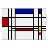 Mondrian Modern Art (Front Horizontal)