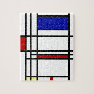 Mondrian Modern Art ~ 8 x 10 Jigsaw Puzzle