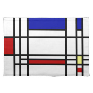 Mondrian Modern Art Placemat