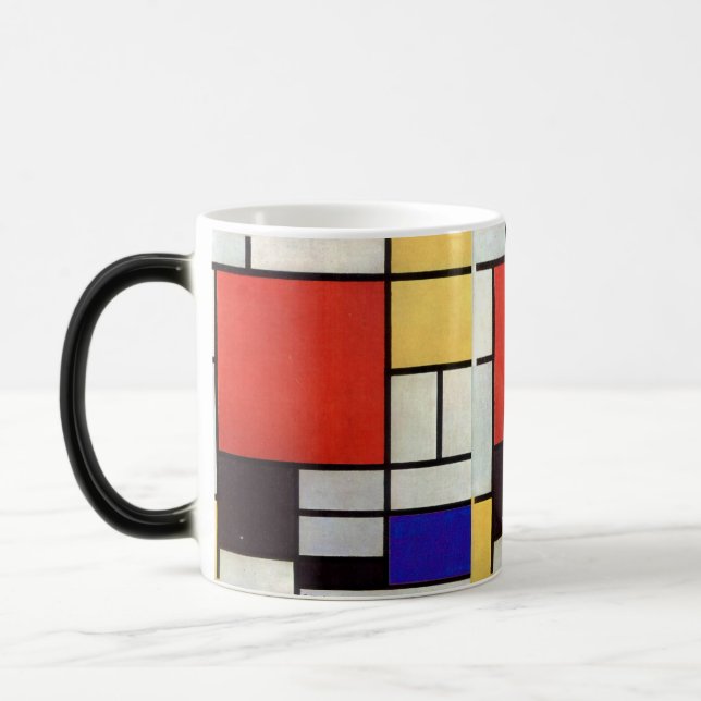 Mondrian mug (Left)