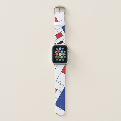 Mondrian Pattern Apple Watch Band 38mm  40mm Apple Watch Band
