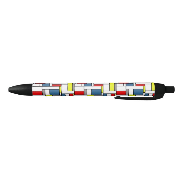 Mondrian style design pen (Bottom)