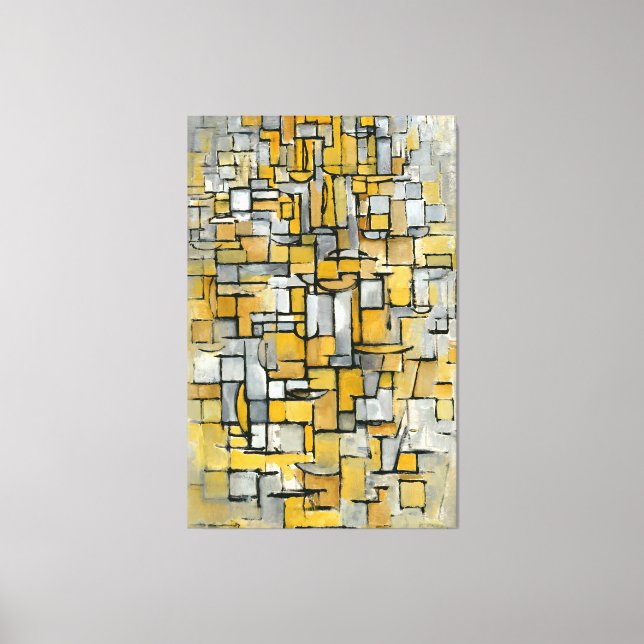 MONDRIAN - TABLEAU No. I  - 1913 -  Canvas Print (Front)