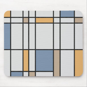 Mondrian's Modern Mouse Pad