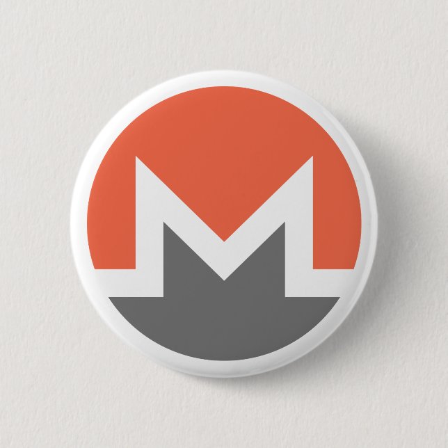 Monero (xmr) button (Front)