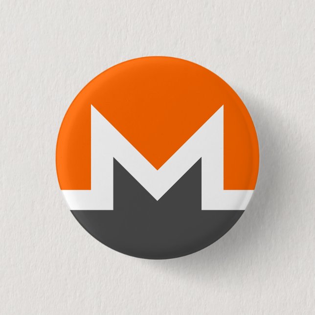 Monero (XMR) Crypto Button (Front)