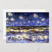 Monet - A Stormy Sea (Front/Back)