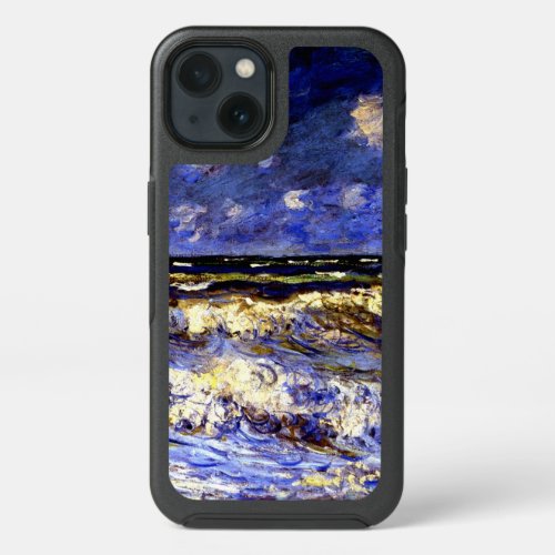 Monet _ A Stormy Sea iPhone Case