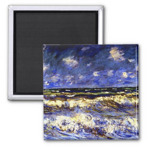 Monet _ A Stormy Sea Magnet