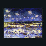 Monet - A Stormy Sea Postcard<br><div class="desc">Claude Monet painting,  A Stormy Sea,  postcard.              (Credit: The-Athenaeum)</div>