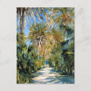 Monet - Algiers, the Garden of Essai, Postcard