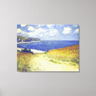 Monet - Alley Near Pourville, Canvas Print