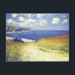 Monet - Alley Near Pourville, Postcard<br><div class="desc">Alley Near Pourville,  popular painting by Claude Monet,  1882</div>