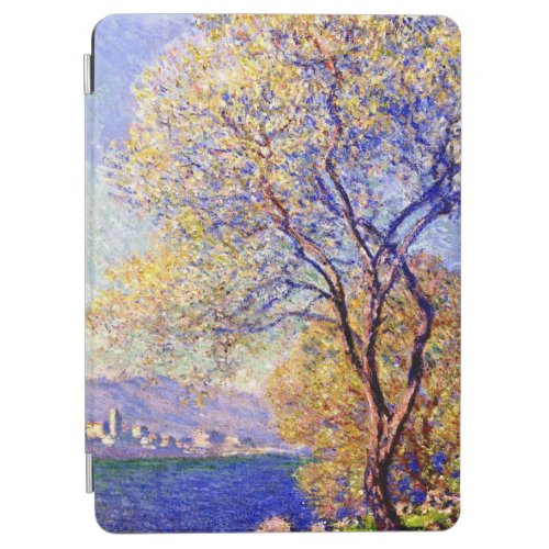 Monet _ Antibes seen from Salis Gardens iPad Air Cover